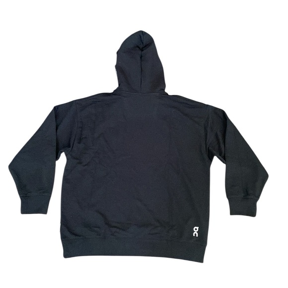 New On Cloud black long  sleeve hoodie  men’s size XL - Picture 3 of 6